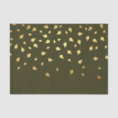 Gold Autumn Leaves Tissuepapier (Voorkant)