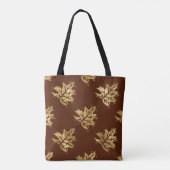 Gold Autumn Pattern Tas (Achterkant)