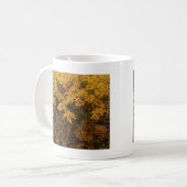 Gold Autumn Trees Koffiemok (Voorkant links)