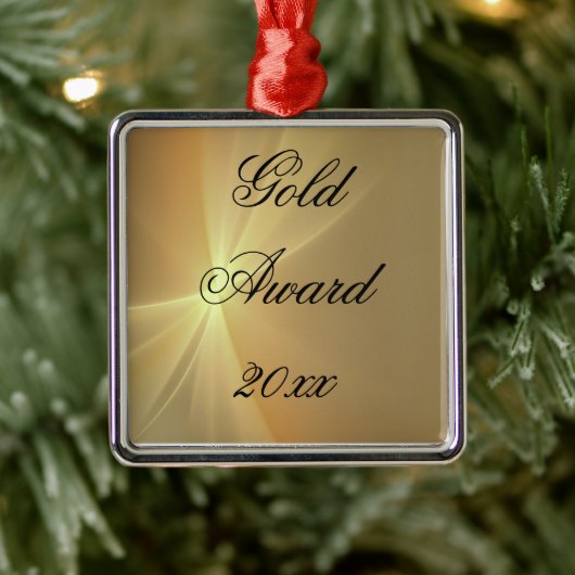 Gold Award - Metaal Ornament (Boom)