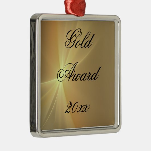 Gold Award - Metal Ornament (Rechts)