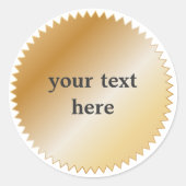 Gold Award sticker -  (Voorkant)