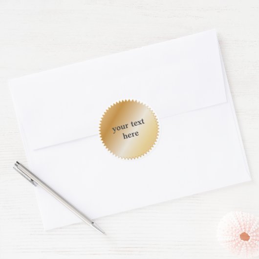 Gold Award sticker -  (Envelop)