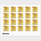 Gold Awards Vierkante Sticker (Vel)