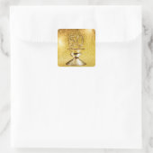 Gold Awards Vierkante Sticker (Tas)