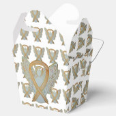 Gold Awareness Ribbon Angel trekt professordozen u Bedankdoosjes (Geopend)