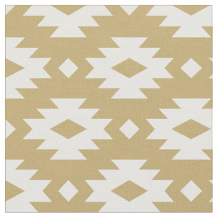 Gold Aztec Stof