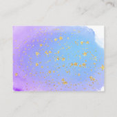 Gold Baby Library Book Request Twinkle Star Deer Informatiekaartje (Achterkant)