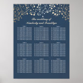 Gold Baby's bruine marineslag Poster (Voorkant)