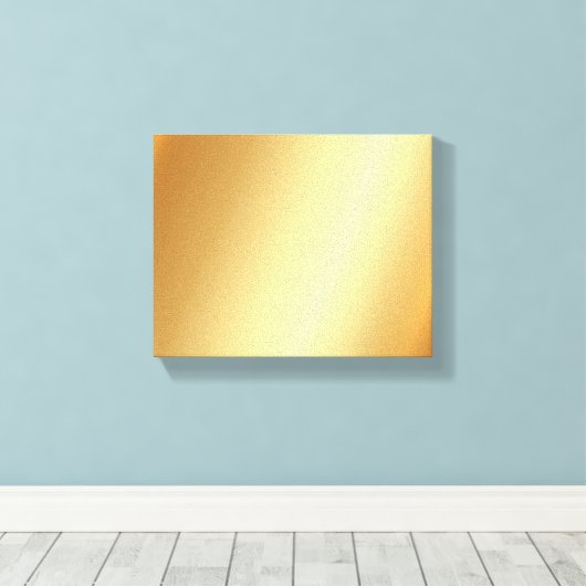 Gold Background For Your Upload Photo Small Canvas Afdruk (Insitu (Houten vloer))