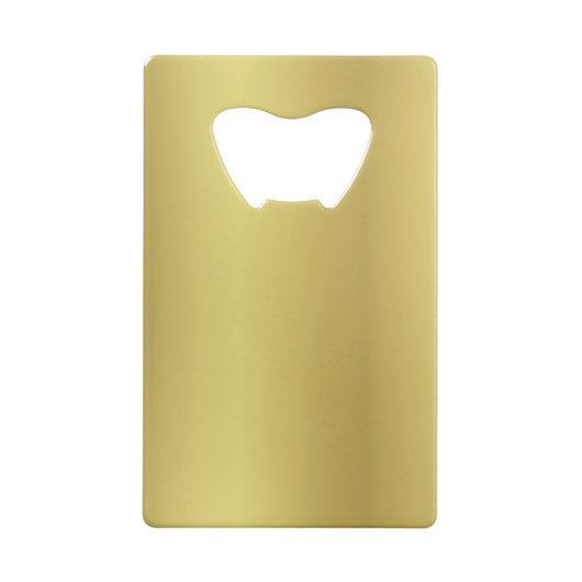 Gold Background-Sjabloon Creditkaart Flessenopener (Achterkant)
