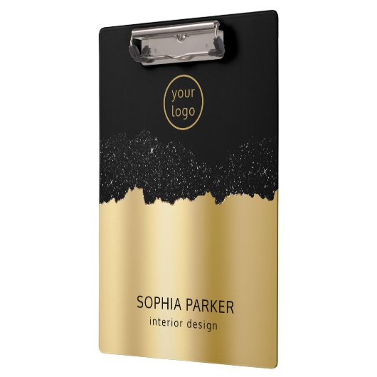 Gold Background White Spark Klembord (Links)