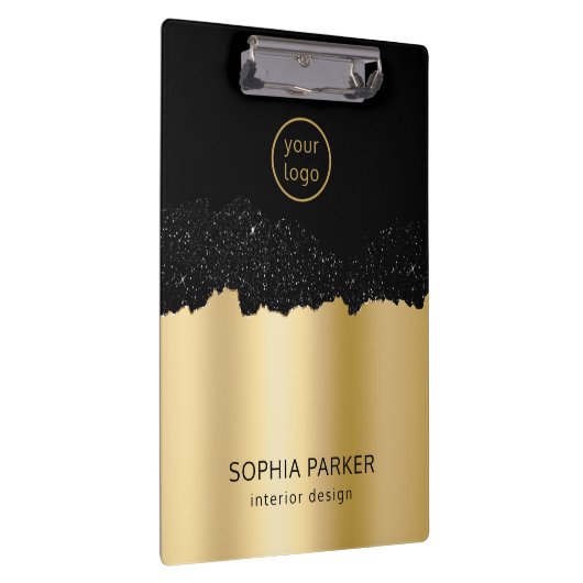 Gold Background White Spark Klembord (Rechts)