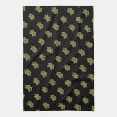 GOLD BAHT SIGN ฿ Thaise ฿ Theedoek (Verticaal)