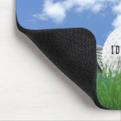 Gold Ball met Club in Grass Muismat (Hoek)