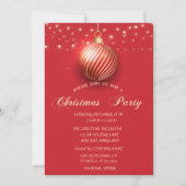 Gold Ball, String Lights Company, kerstfeest Kaart (Voorkant)