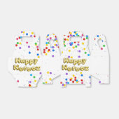 Gold Balloon Happy Norooz Persian Nieuwjaar Bedankdoosjes (Uitgevouwen)