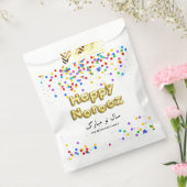 Gold Balloon Happy Norooz Persian Nieuwjaar Bedankzakje (Gezegeld)