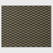 Gold Balloons Cheers tot 40 jaar 40e verjaardag Cadeaupapier (Vlak)