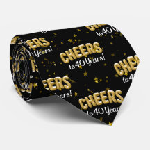 Gold Balloons Cheers tot 40 jaar 40e verjaardag