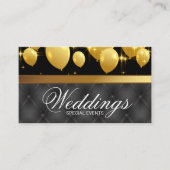 Gold Balloons Event Planner | stoffering Visitekaartje (Voorkant)