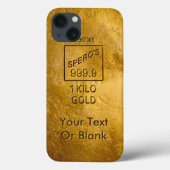 Gold Bar Case-Mate iPhone Case (Achterkant)