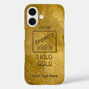 Gold Bar iPhone 16 Hoesje