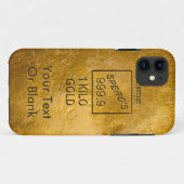 Gold Bar Case-Mate iPhone Case (Achterkant (horizontaal))