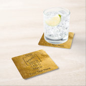 Gold Bar Kartonnen Onderzetters (Insitu)