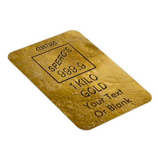 Gold Bar Magneet (Rechterzijde)