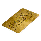 Gold Bar Magneet (Linkerzijde)