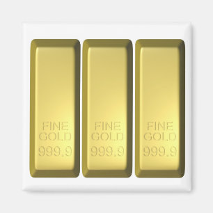 Gold Bar Magneet