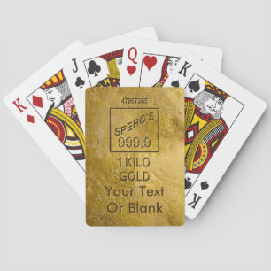 Gold Bar Pokerkaarten