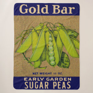 Gold Bar-suikererwten van de jaren '30 kunnen word Sherpa Deken