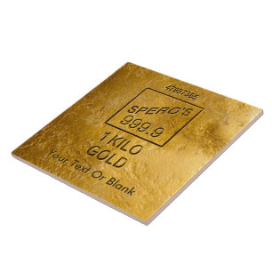 Gold Bar Tegeltje