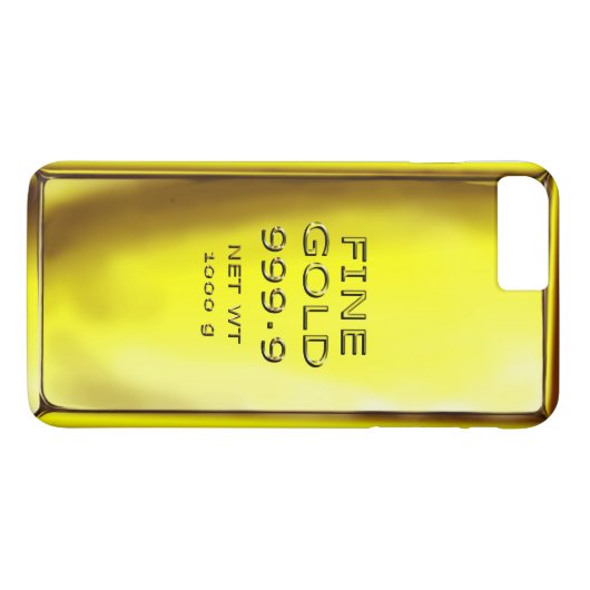 Gold Bar-telefoondraagtas Case-Mate iPhone Case (Achterkant (Horizontaal))