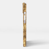 Gold Bark Camo iPhone Case Hoesje (Linkerkant)