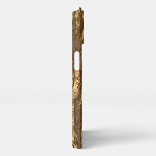 Gold Bark Camo iPhone Case Hoesje (Rechterkant)