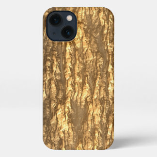 Gold Bark Camo iPhone Case iPhone 13 Hoesje