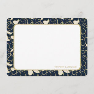 Gold Baseball Softball Bedankt platte kaart