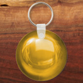 Gold Bauble Sleutelhanger (Voorkant)