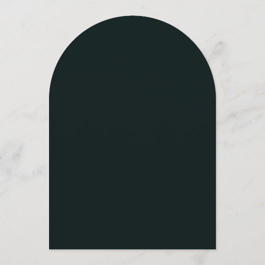 Gold Baubles Christmas Tree Party Kaart (Achterkant)