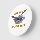 Gold Beach 6th June 1944 Ronde Klok (Hoek)