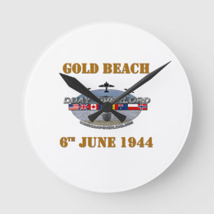 Gold Beach 6th June 1944 Ronde Klok
