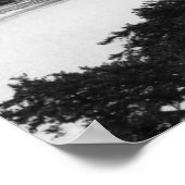 Gold Beach, Oregon Bridge over de rivier de Rogue Poster (Hoek)