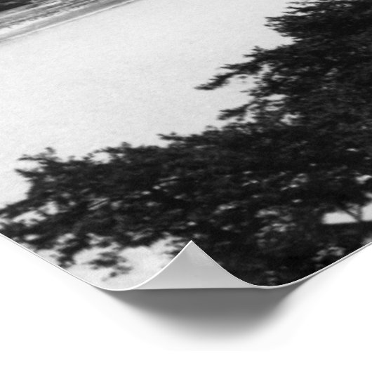 Gold Beach, Oregon Bridge over de rivier de Rogue Poster (Hoek)