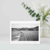 Gold Beach, Oregon Docks en Bridge over Rogue Briefkaart (Staand voorkant)