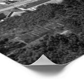 Gold Beach, Oregon Town Uitzicht en Sunset Inn Poster (Hoek)