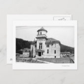 Gold Beach, Oregon Uitzicht of Court Photograp Briefkaart (Voorkant / Achterkant)