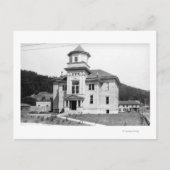 Gold Beach, Oregon Uitzicht of Court Photograp Briefkaart (Voorkant)